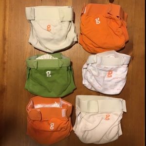 Set of 6 G-diapers.  Great condition